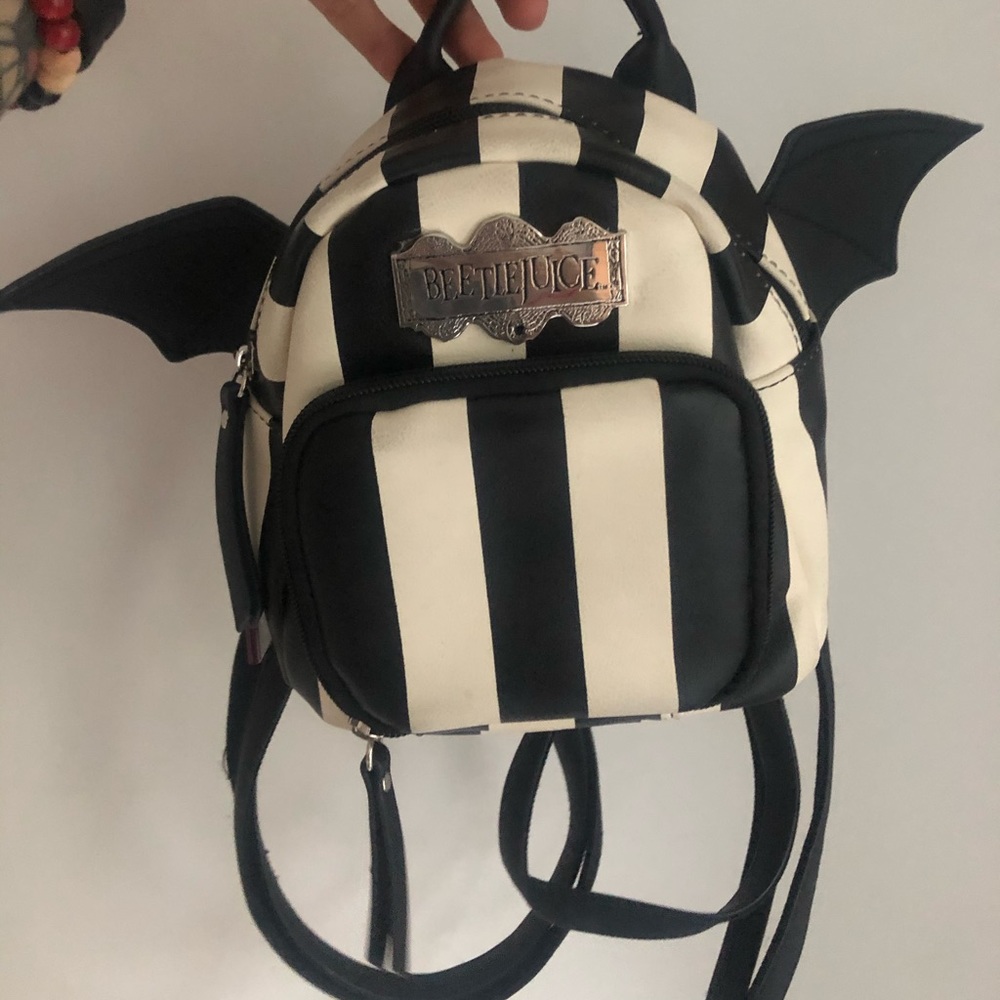 Beetlejuice tiny backpack